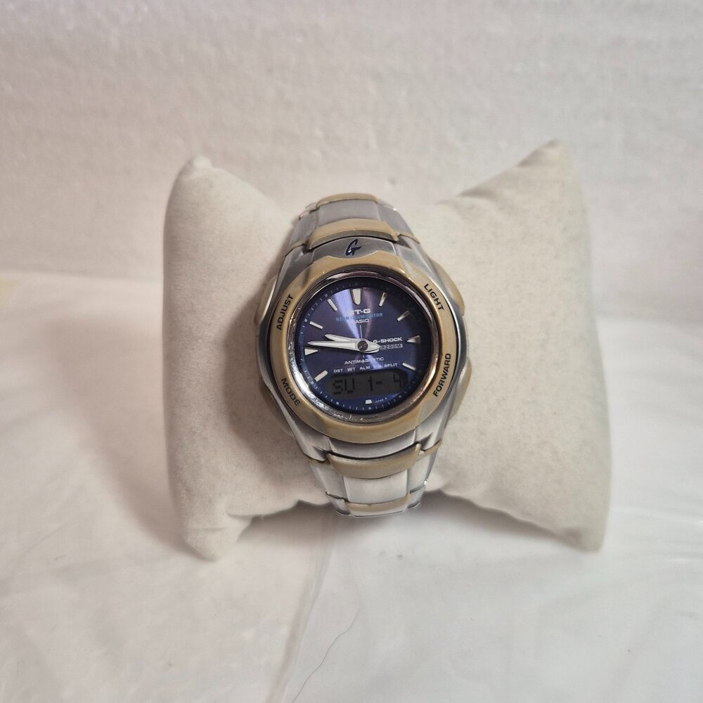 Casio G Shock Stainless band Digital and Analog